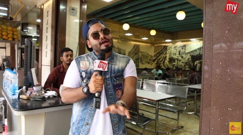 Deepak Kalra as a host in a show named 