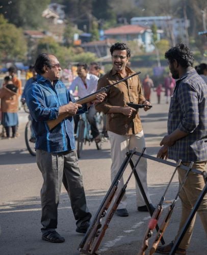 Deepak Parambol in a scene from the film Manjummel Boys