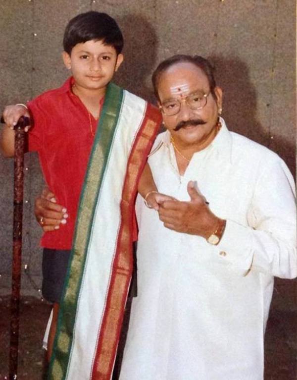 Deepak Saroj as a child artist