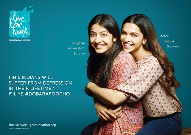Deepika Padukone founded the Live Love Laugh Foundation
