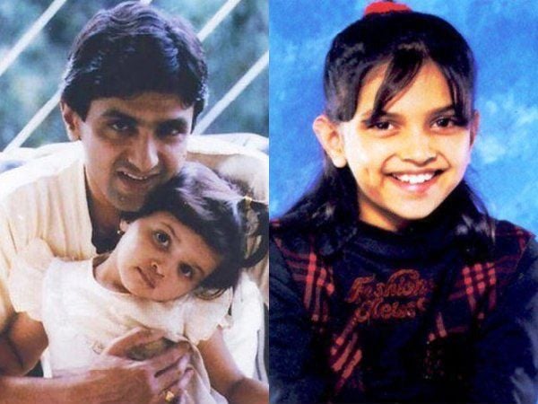 Deepika Padukone childhood photos