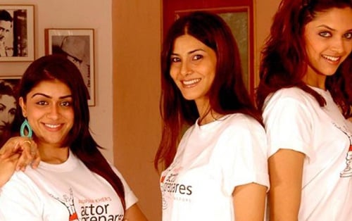 Deepika Padukone during her Acting Prepares days