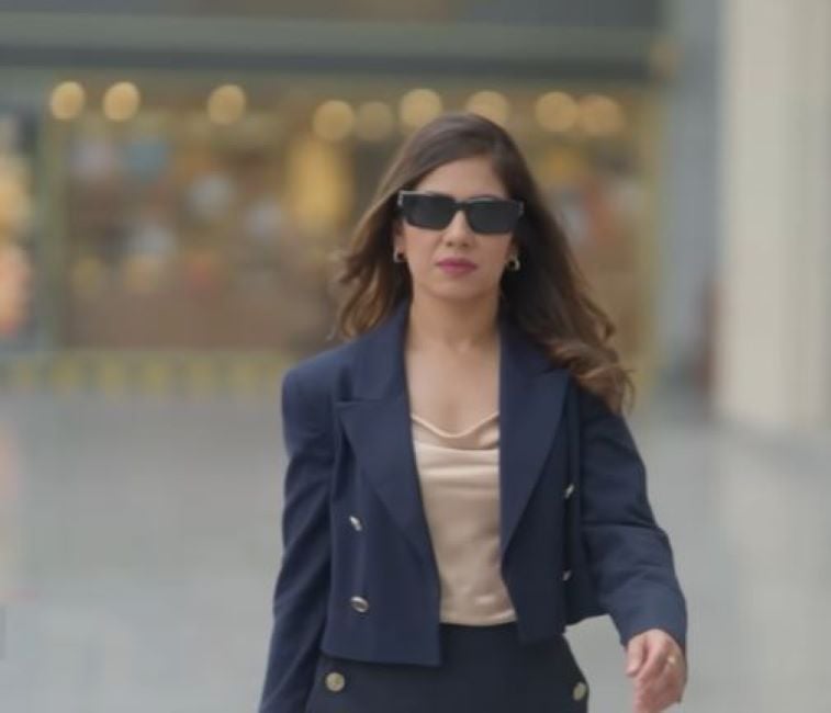 Deepti Mallik in a still from Million Dollar Listing India