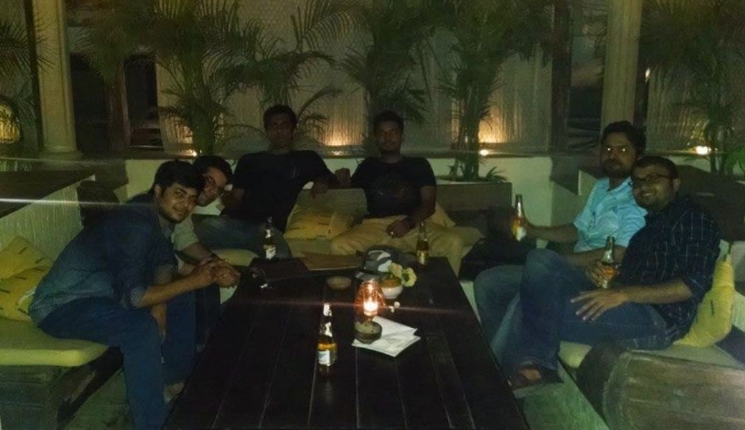 Devansh Yadav during a party