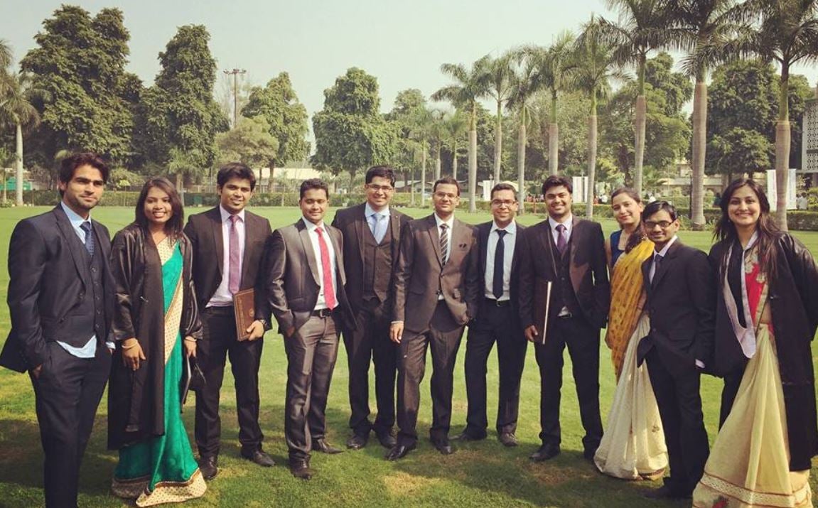 Devansh Yadav on his convocation day