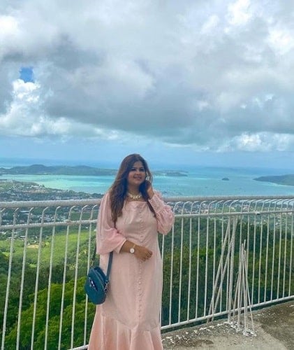 Devashree Sanghvi during her trip