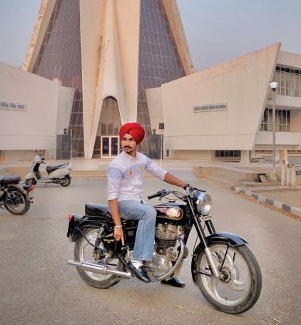 Devendra Singh Dhillon when he lived in Patiala