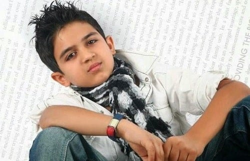 Devish Ahuja as a child model