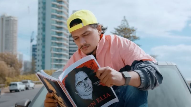 Dhanda Nyoliwala in a still from his Haryanvi song titled