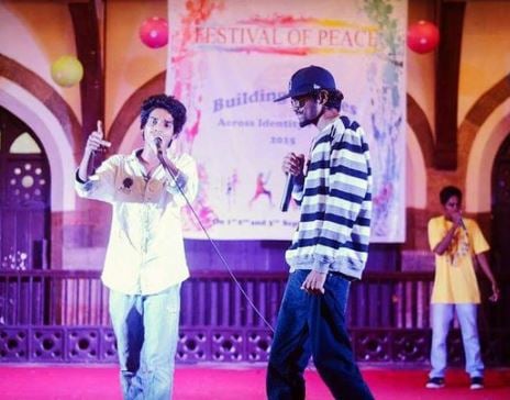 Dharmesh Parmar performing in his college days