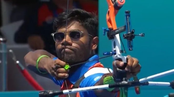 Dhiraj Bommadevara won bronze in the men