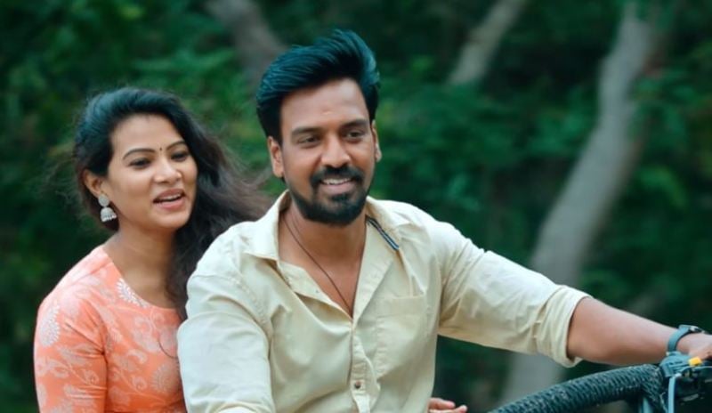 Dhivya Duraisamy in a still from the film