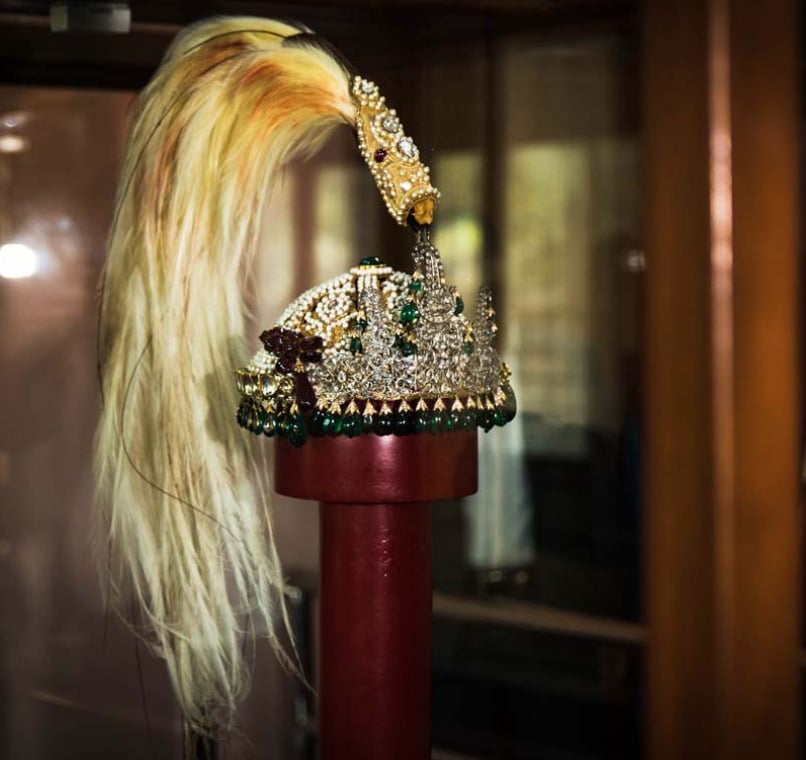 Diamond and gold studded Nepal Shah Dynasty King