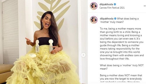 Diipa Khosla at the Cannes Film Festival 2021