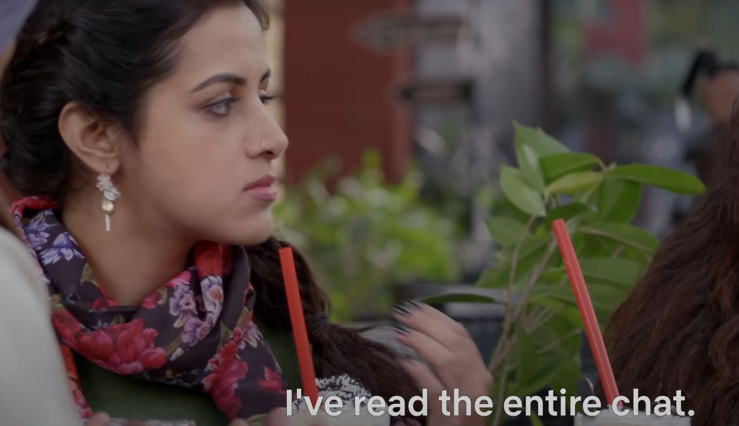 Diksha in the movie Rajma Chawal