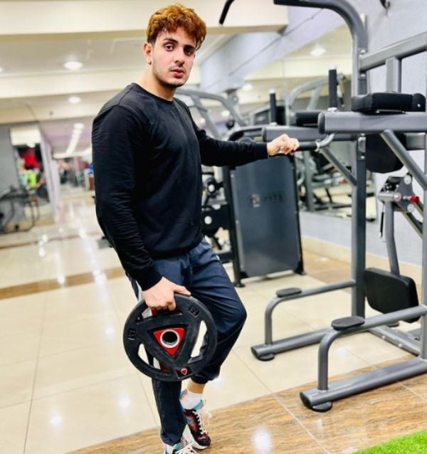 Diler Kharkiya at the gym