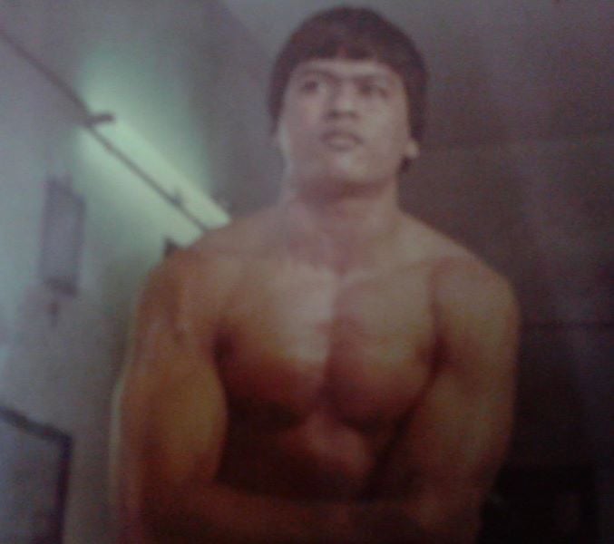 Dinesh Phadnis in his youth