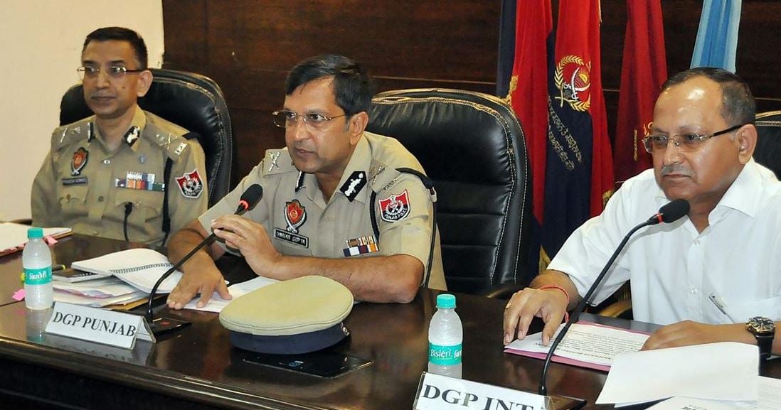 Dinkar Gupta during a press conference