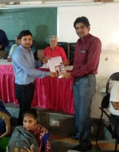 Dipen Raval was invited as a judge for the Gujarat Technological University