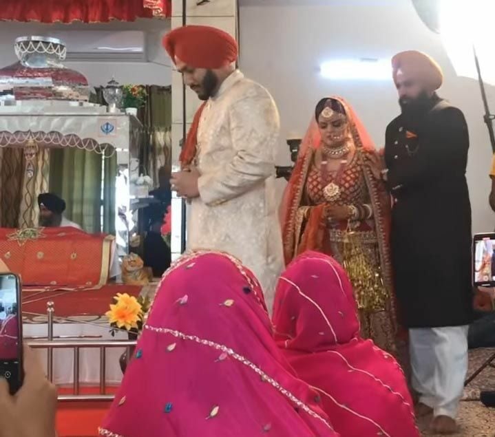 Dishu`s marriage ceremony