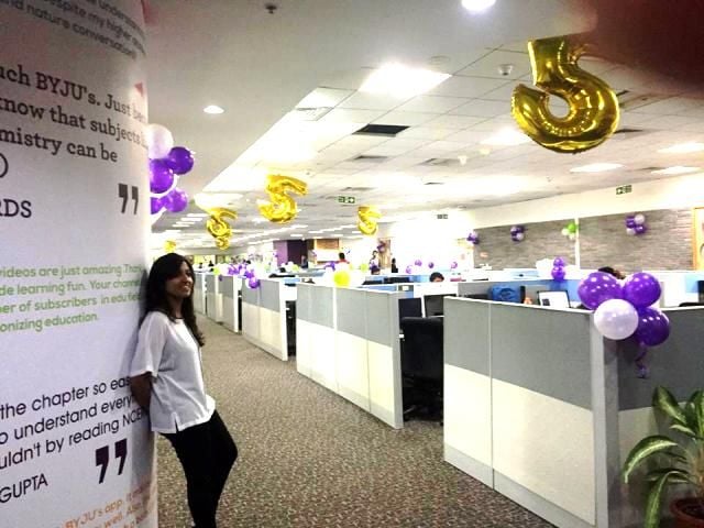 Divya Gokulnath In The Byju Office