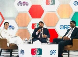 Divya Maderna at the inaugural edition of Dhaka Global DialogueDivya Maderna at the inaugural edition of Dhaka Global Dialogue