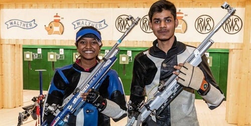 Divyansh Singh Panwar during one of his matches
