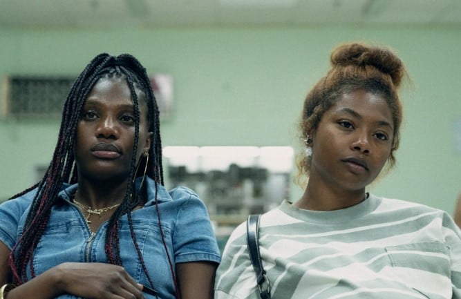 Doechii in a still from the film Earth Mama