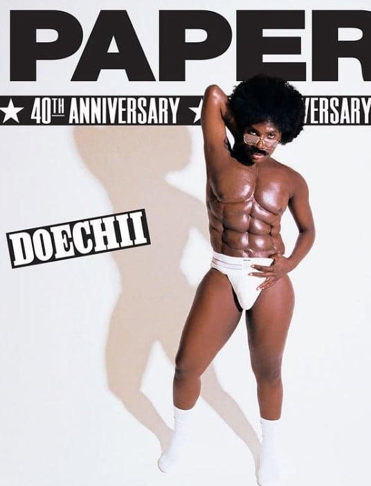 Doechii on the cover of Paper magazine