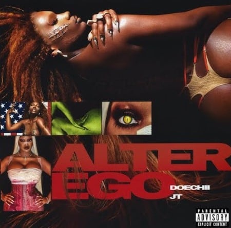 Doechii on the poster of the song Alter Ego