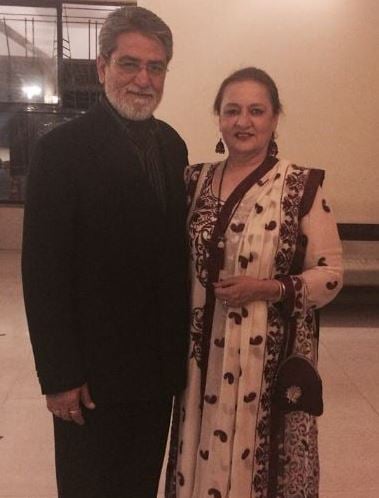 Dolly Ahluwalia with Kamal Tewari