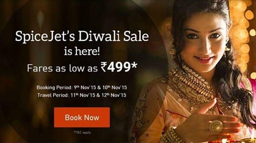 Donal Bisht on a SpiceJet advertisement