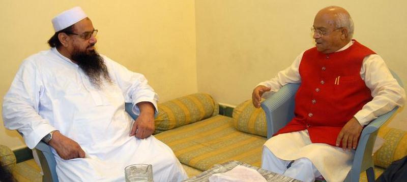 Dr Vaidik with Hafiz Saeed