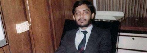 Dr. Rajesh Shah in his younger days