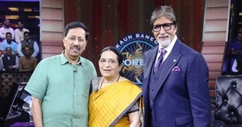 Dr. Ramana Rao and Hema Rao on KBC 11