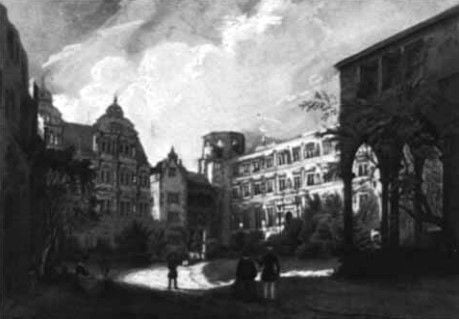 A drawing by August Kekule when he was 18 years old