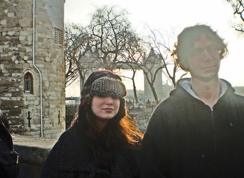 Dylan Gelula during her vacation