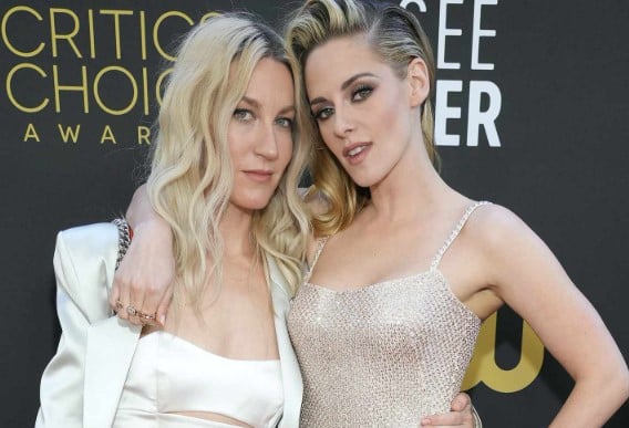 Kristen Stewart with her girlfriend Dylan Meyer