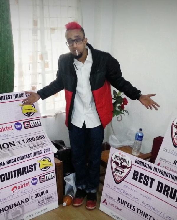 EPR Iyer while smoking a cigarette