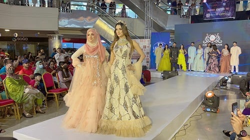 Eamin Haque Bobby in a fashion show