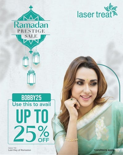 Eamin Haque Bobby in a print advertisment