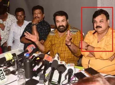 Edavela Babu during a press conference of AMMA