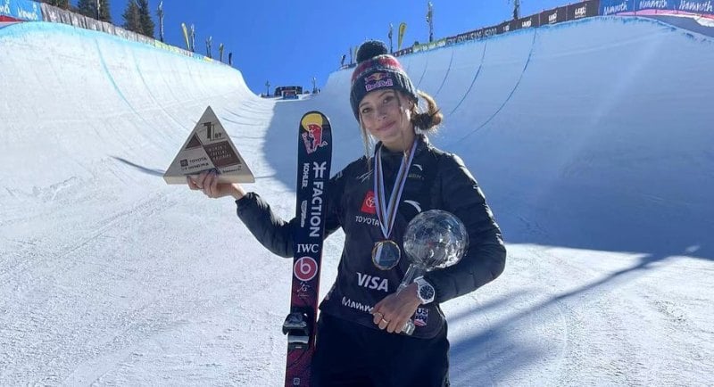 Eileen Gu won the half pipe world chmpionship