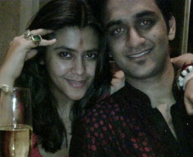 Ekta Kapoor with Vikas Gupta