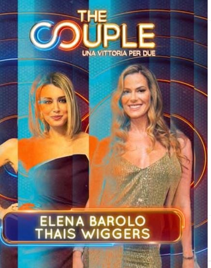 Elena Barolo and Thais Souza Wiggers during The Couple - Una vittoria per due show