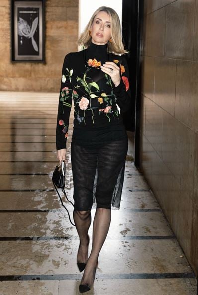 Elena Barolo during an advertisement