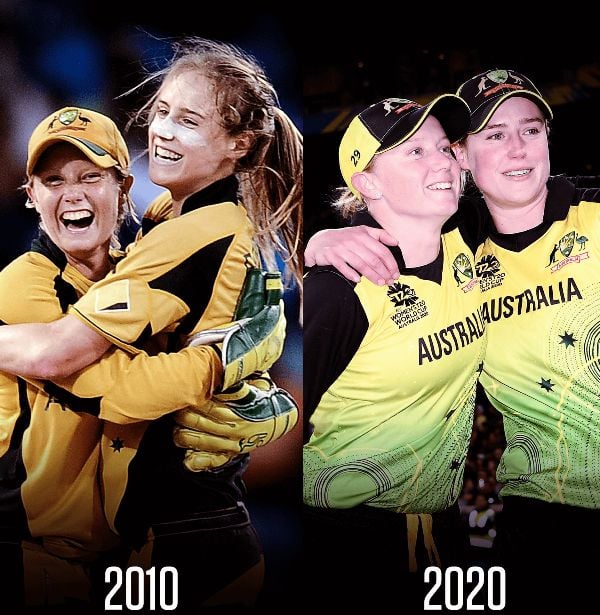 Ellyse Perry and Alyssa Healy