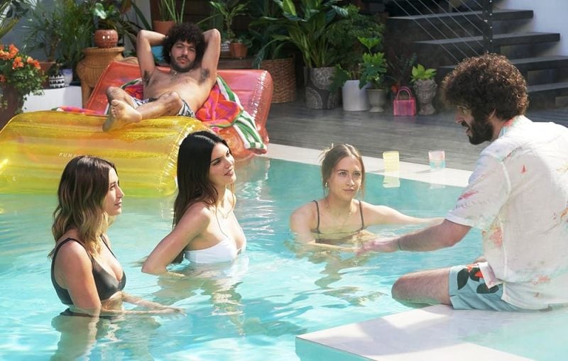 Elsie Hewitt (right) in a still from FXX
