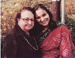 Emilie Schenkl With Madhuri Bose