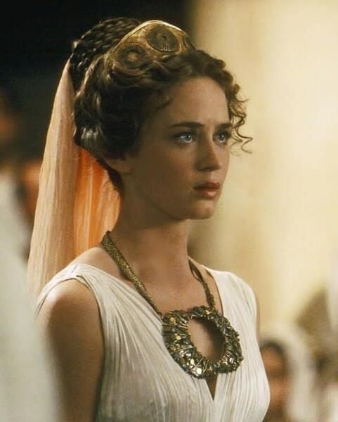 Emily Blunt in a still from the American historical TV series titled 